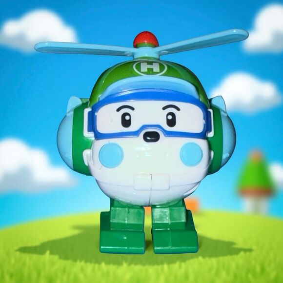 Robocar Poli Transforming Robot Helly the Robot Helicopter Transformer Toy A20 - Picture 1 of 8